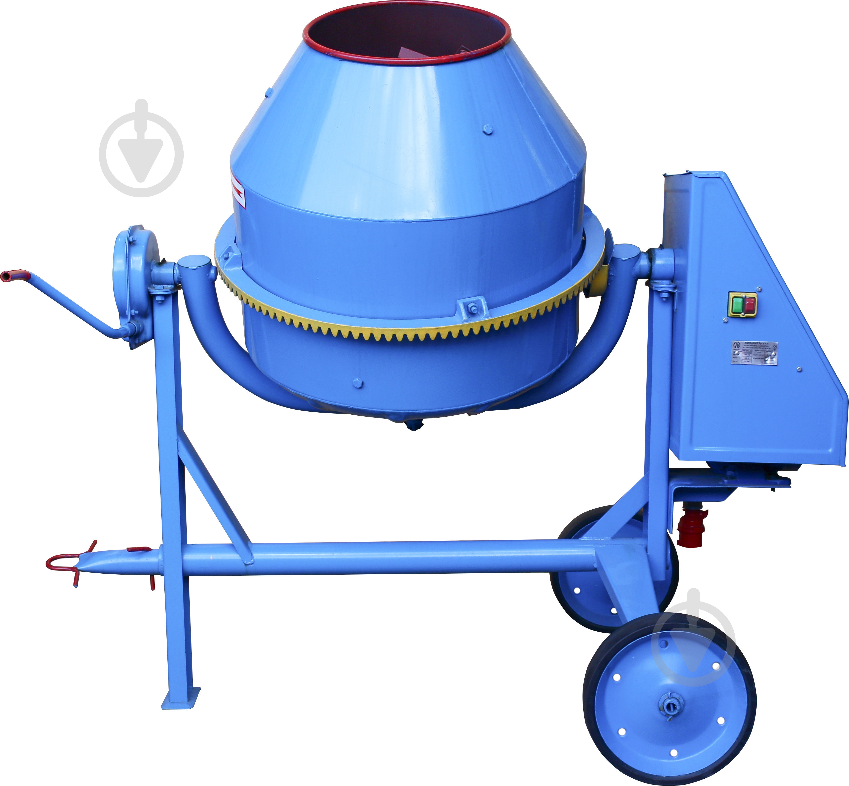 Бетономешалка Agro-Wikt BWA-200 320 л 380 В - фото 2