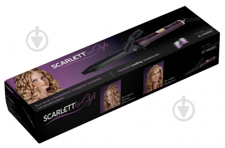 Плойка Scarlett SC-HS60501 - фото 3 Плойка Scarlett SC-HS60501 - фото 3