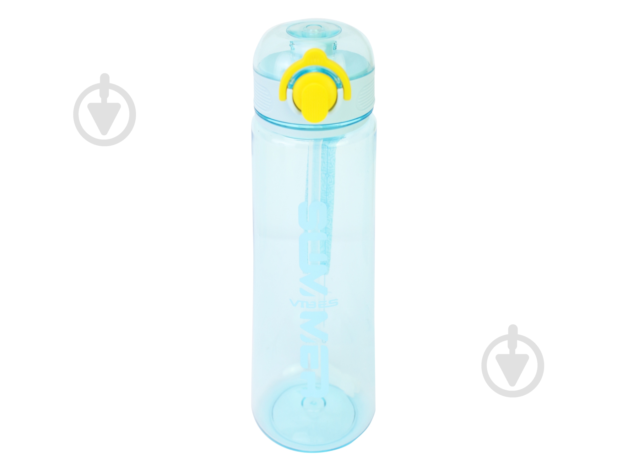 Пляшка для води Optima Straw 500 мл світло-синя U-1319-11 - фото 1