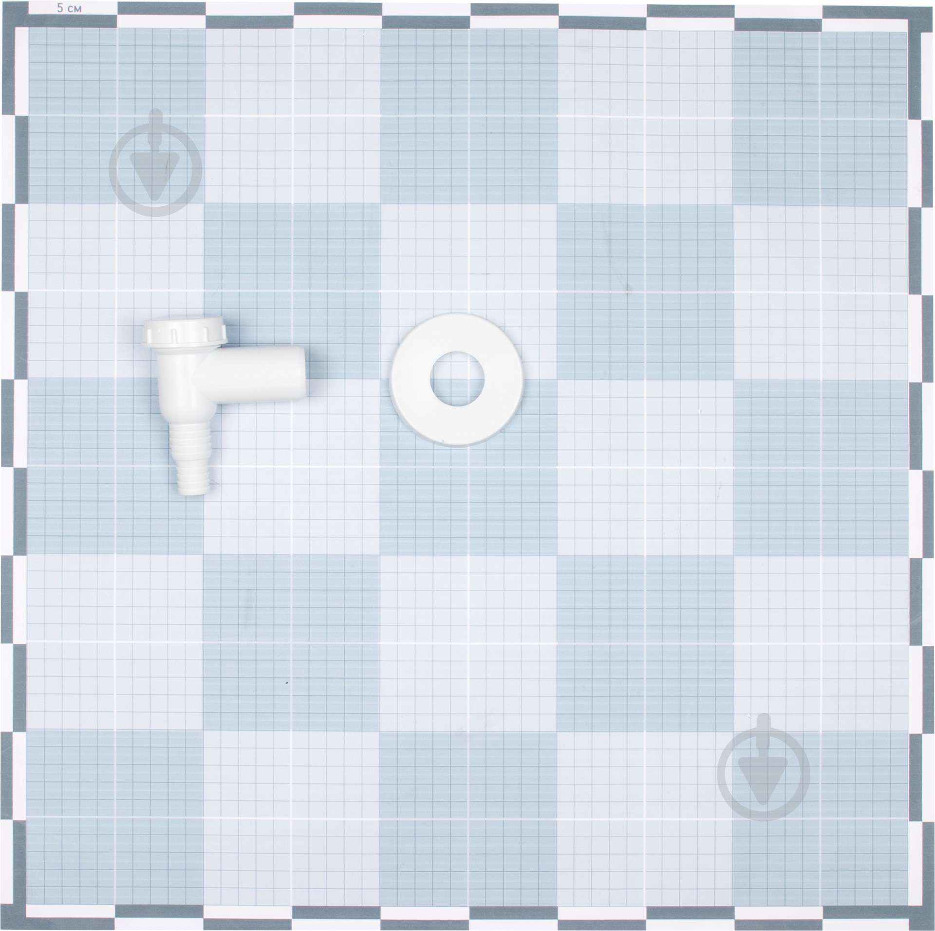 Сифон для стиральной машины Alca Plast внешний белый - фото 2