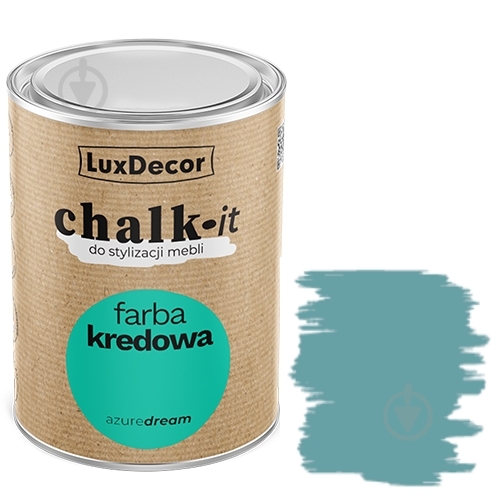 Краска LuxDecor Chalk-it seawaves мат 0,125 л - фото 1