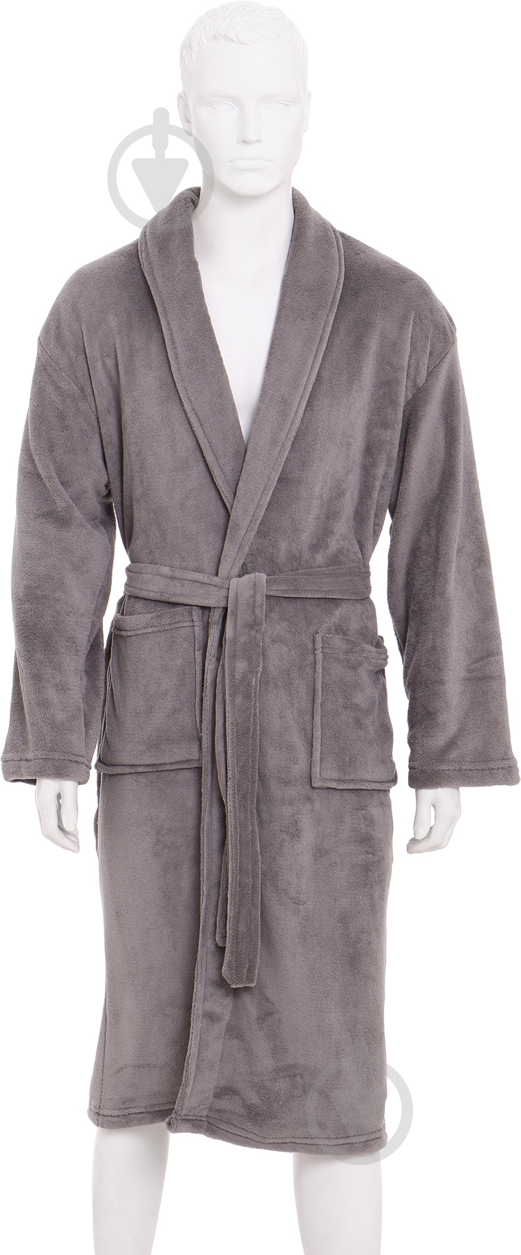 Халат домашний La Nuit Solid р. M тауп - фото 1