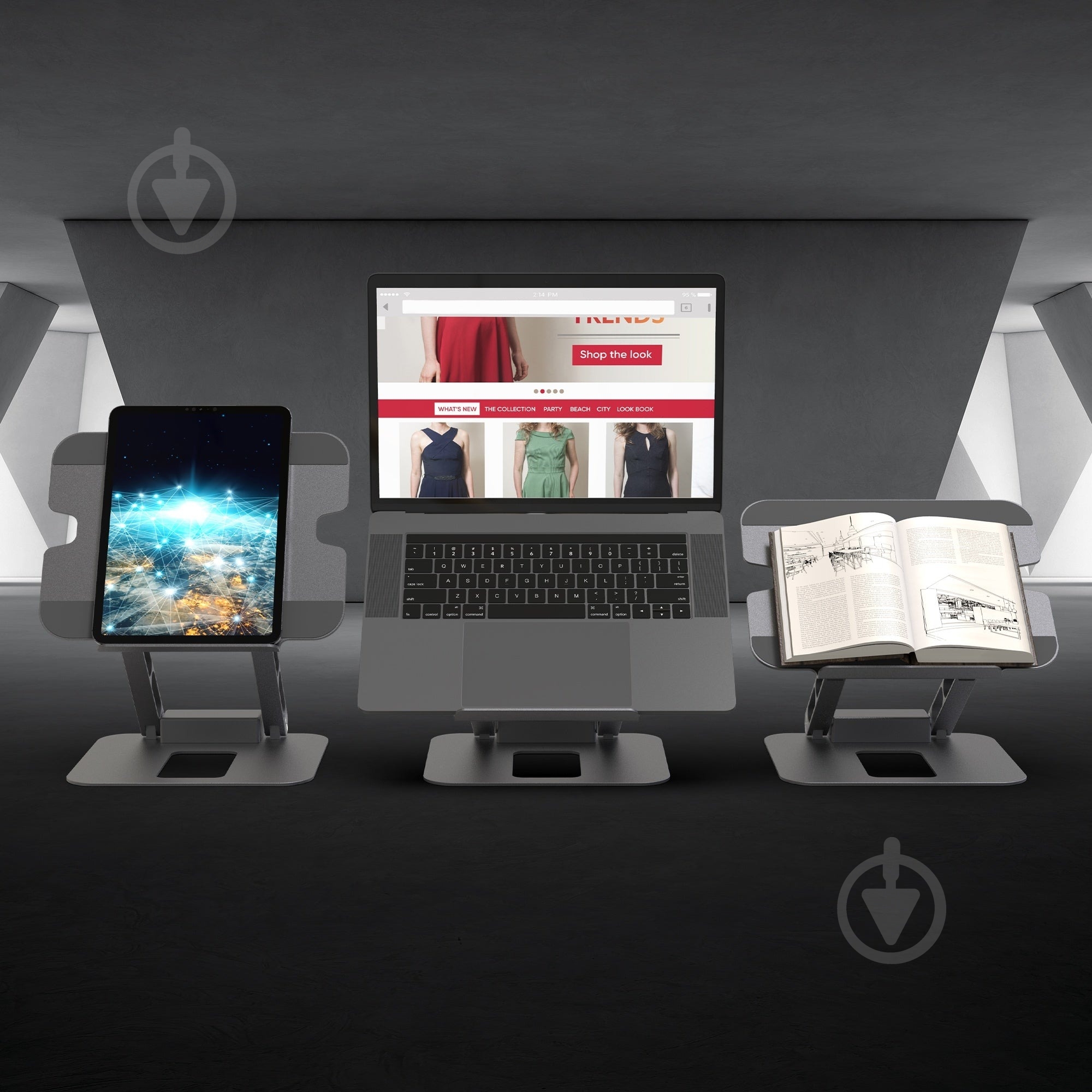 Док-станция J5Create JTS327-N dark grey (JTS327-N) - фото 7
