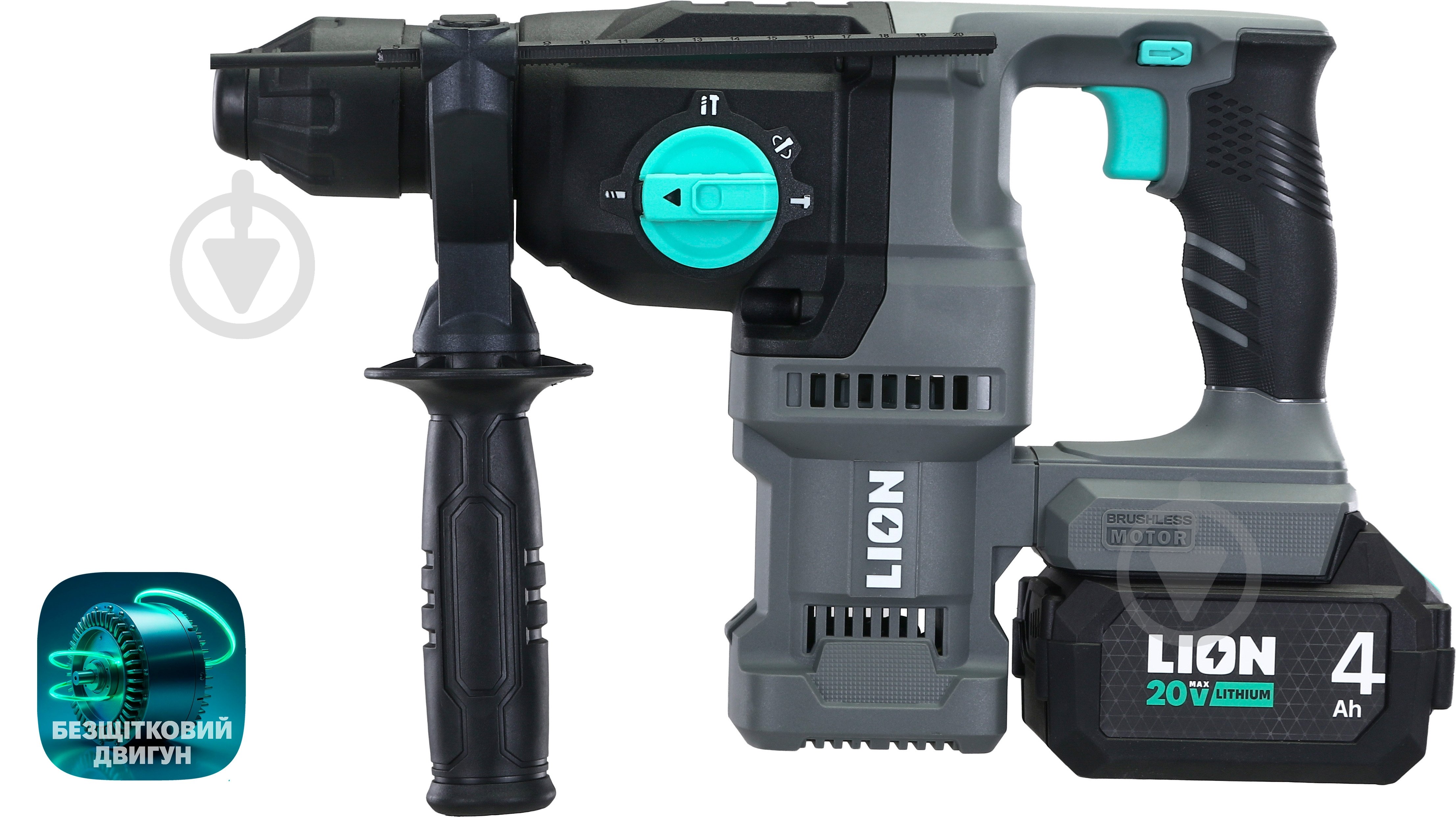 Перфоратор LION BH1-20BL-2.8J-4A1-C - фото 3