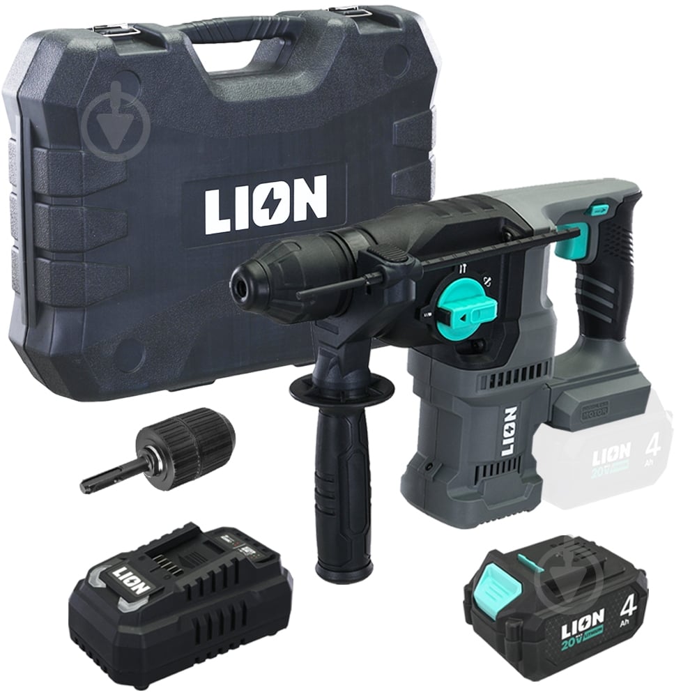 Перфоратор LION BH1-20BL-2.8J-4A1-C - фото 1