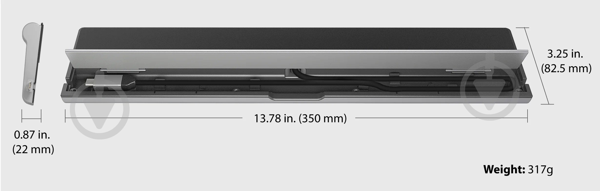 Док-станция J5Create USB-C 10-в-1 dark grey (JCD543P-EN) - фото 9