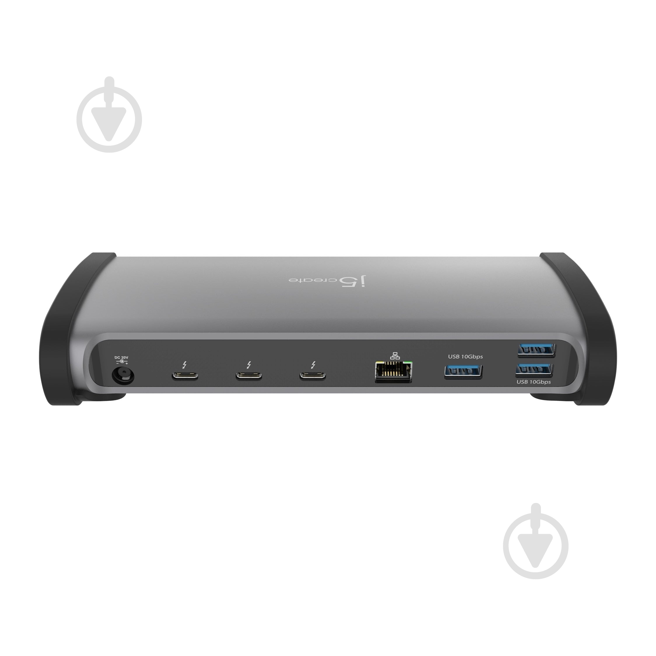 Док-станція J5Create USB-C 11-в-1 dark grey (JTD562-EN) - фото 4