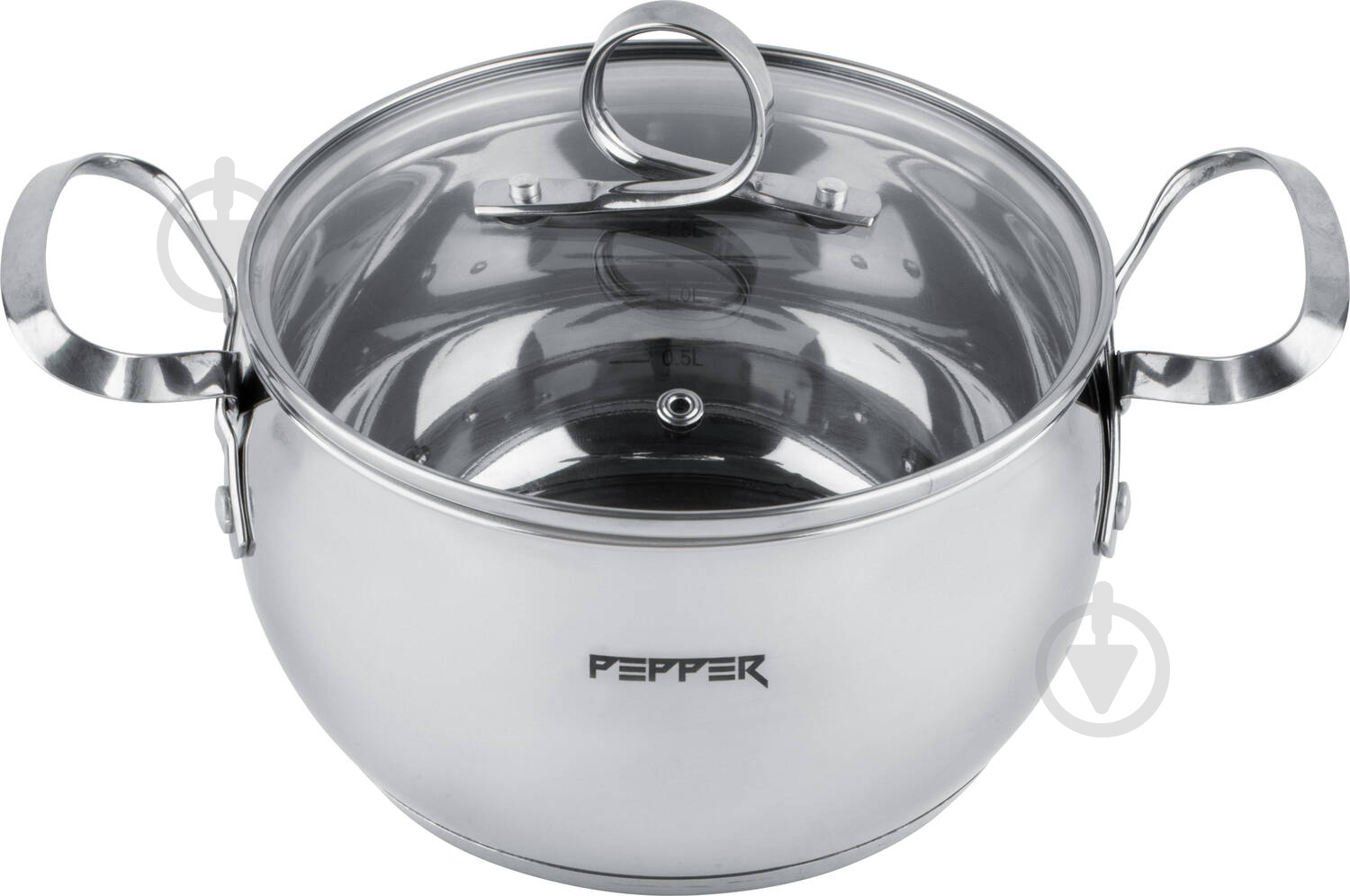 Кастрюля Pepper PR-1200-20 Basil 20х11,5 см 4 л - фото 1 Кастрюля Pepper PR-1200-20 Basil 20х11,5 см 4 л - фото 1