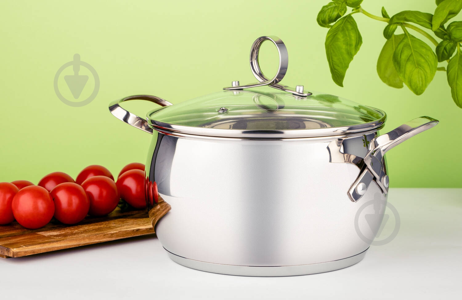 Кастрюля Pepper PR-1200-20 Basil 20х11,5 см 4 л - фото 4 Кастрюля Pepper PR-1200-20 Basil 20х11,5 см 4 л - фото 4
