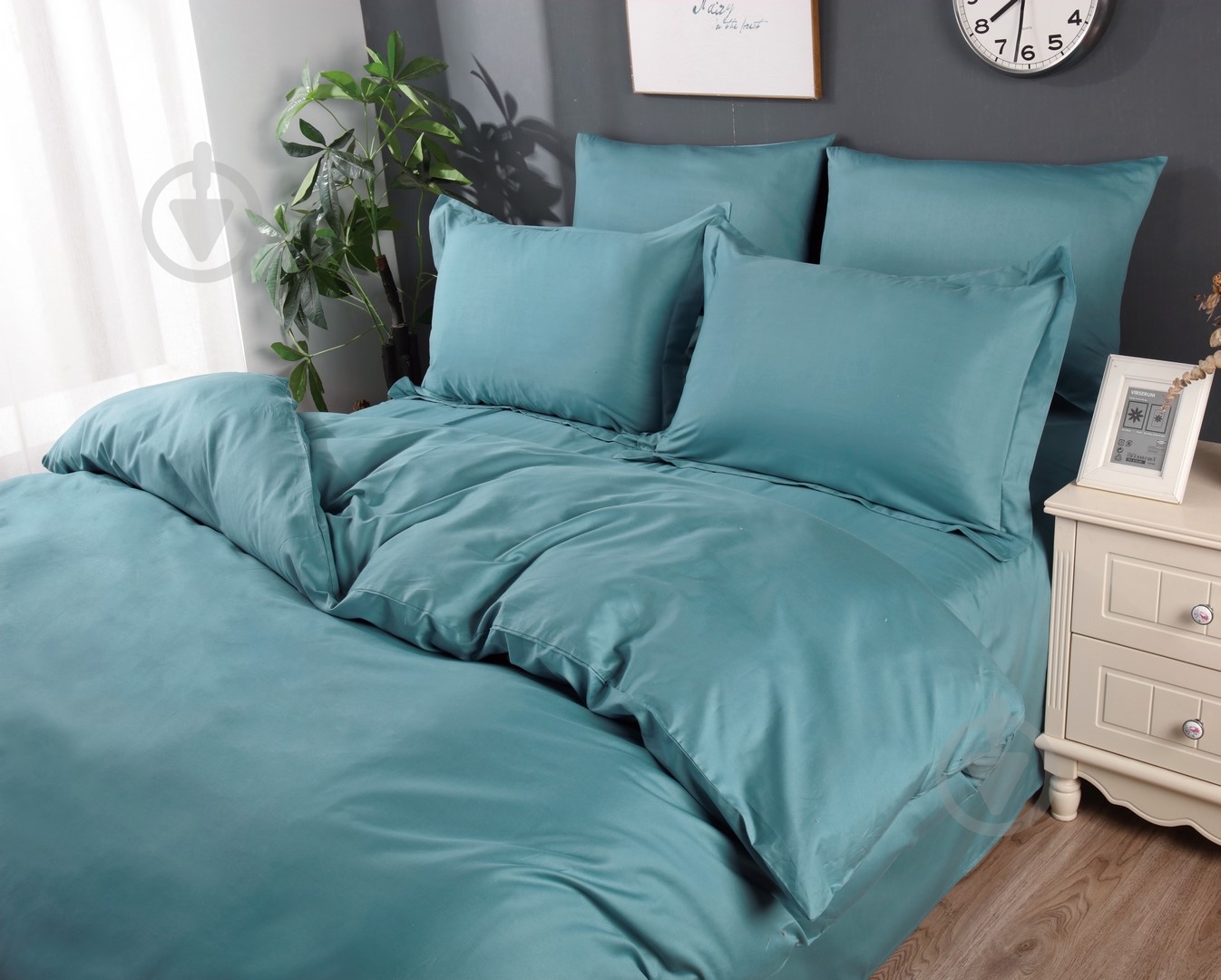 Комплект постельного белья LAGOON - 1,5 зеленый Word of Dream - фото 5 Комплект постельного белья LAGOON - 1,5 зеленый Word of Dream - фото 5