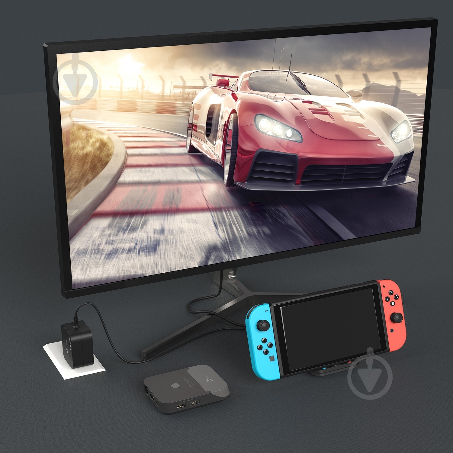 Док-станция J5Create Nintendo Switch (HDMI/PD/USB-A/USB-C/LAN) black (JCD620-N) - фото 5