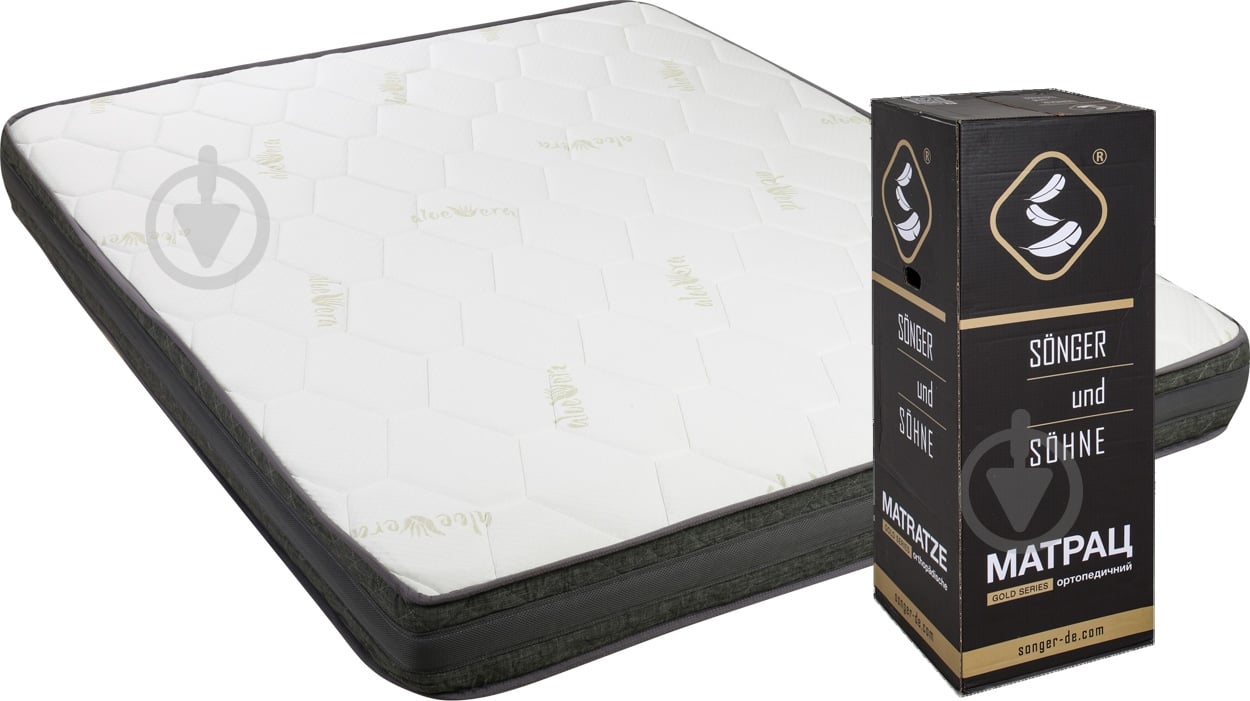 Матрац Gold Sonnig ортопедичний в коробці і вакуумній упаковці Songer und Sohne 160x200 см - фото 1