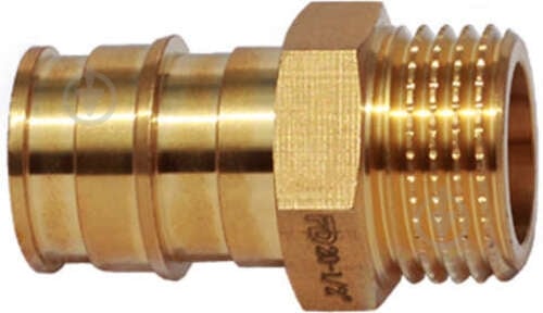 Муфта FADO S.r.l с внешней резьбой FAST LINE латунь 16х1/2Н PSM11 - фото 1 Муфта FADO S.r.l с внешней резьбой FAST LINE латунь 16х1/2Н PSM11 - фото 1