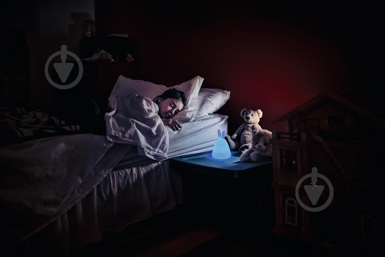 Нічник Ledvance Nightlux Touch LED 2,5 Вт білий Rabbit + USB+ RGBW - фото 10