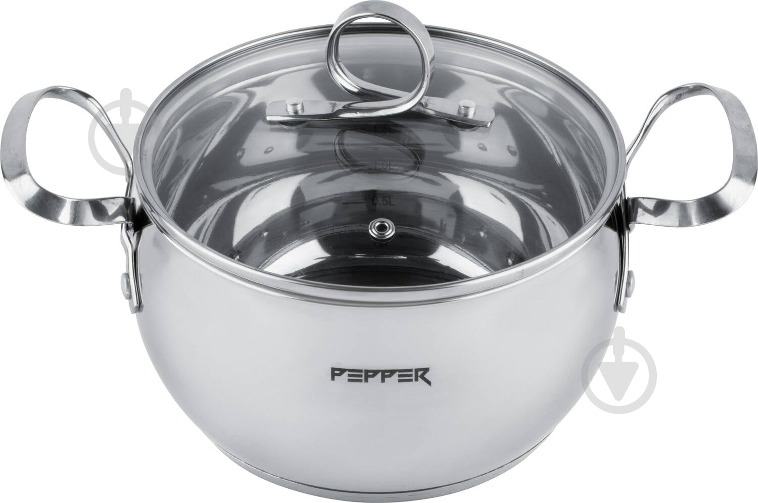 Кастрюля Pepper PR-1200-24 Basil 24х13,5 см 6,7 л - фото 1