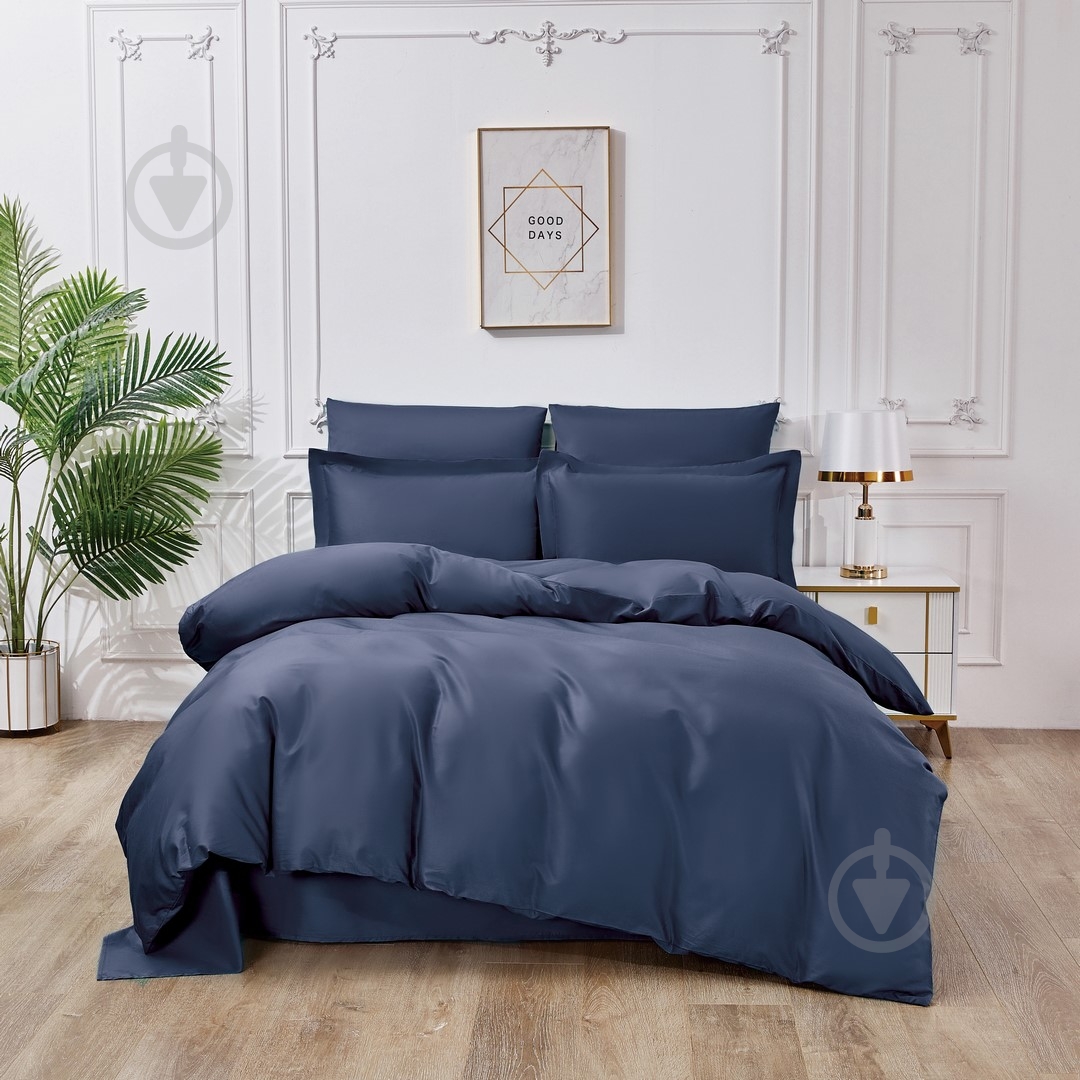 Комплект постільної білизни Vintage Indigo-1,5 синій Word of Dream - фото 5 Комплект постільної білизни Vintage Indigo-1,5 синій Word of Dream - фото 5