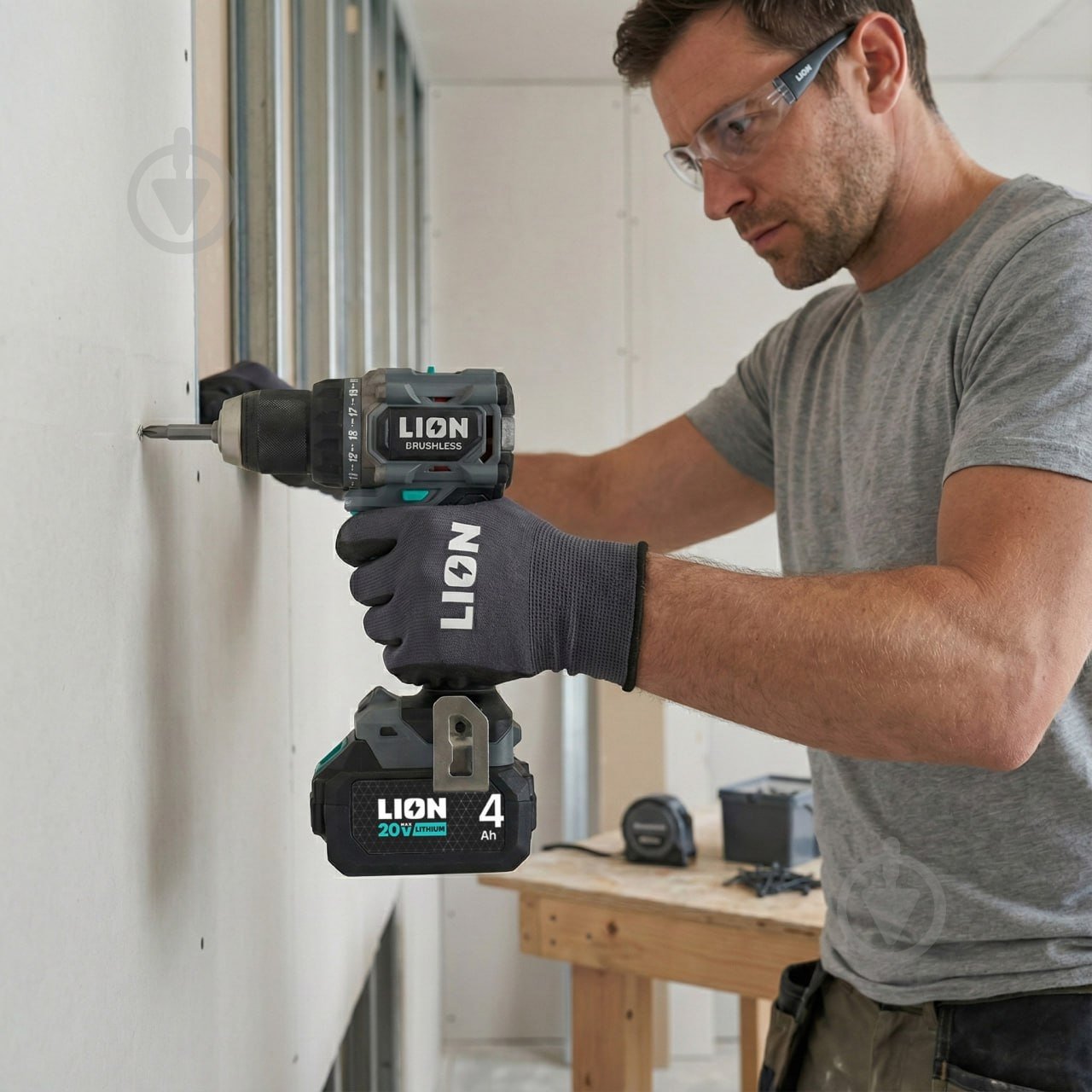 Шуруповерт акумуляторний LION BD2-20BL-60NM - фото 15 Шуруповерт акумуляторний LION BD2-20BL-60NM - фото 15