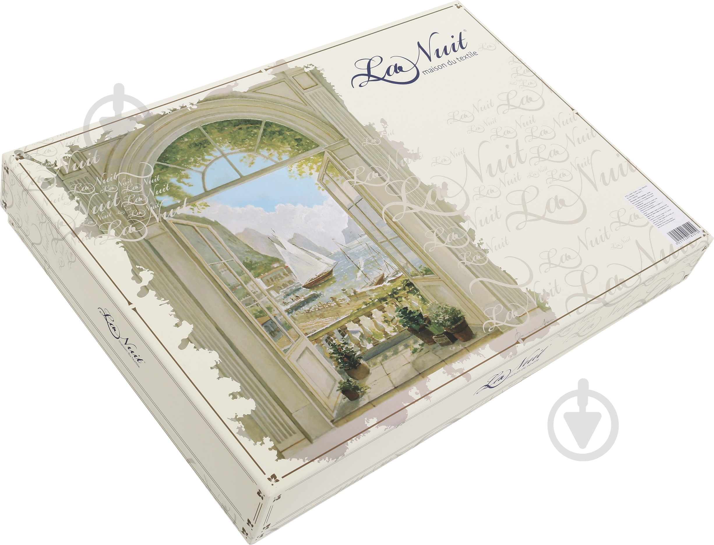 Комплект постельного белья Dusk 2,0 бежево-серый La Nuit - фото 6