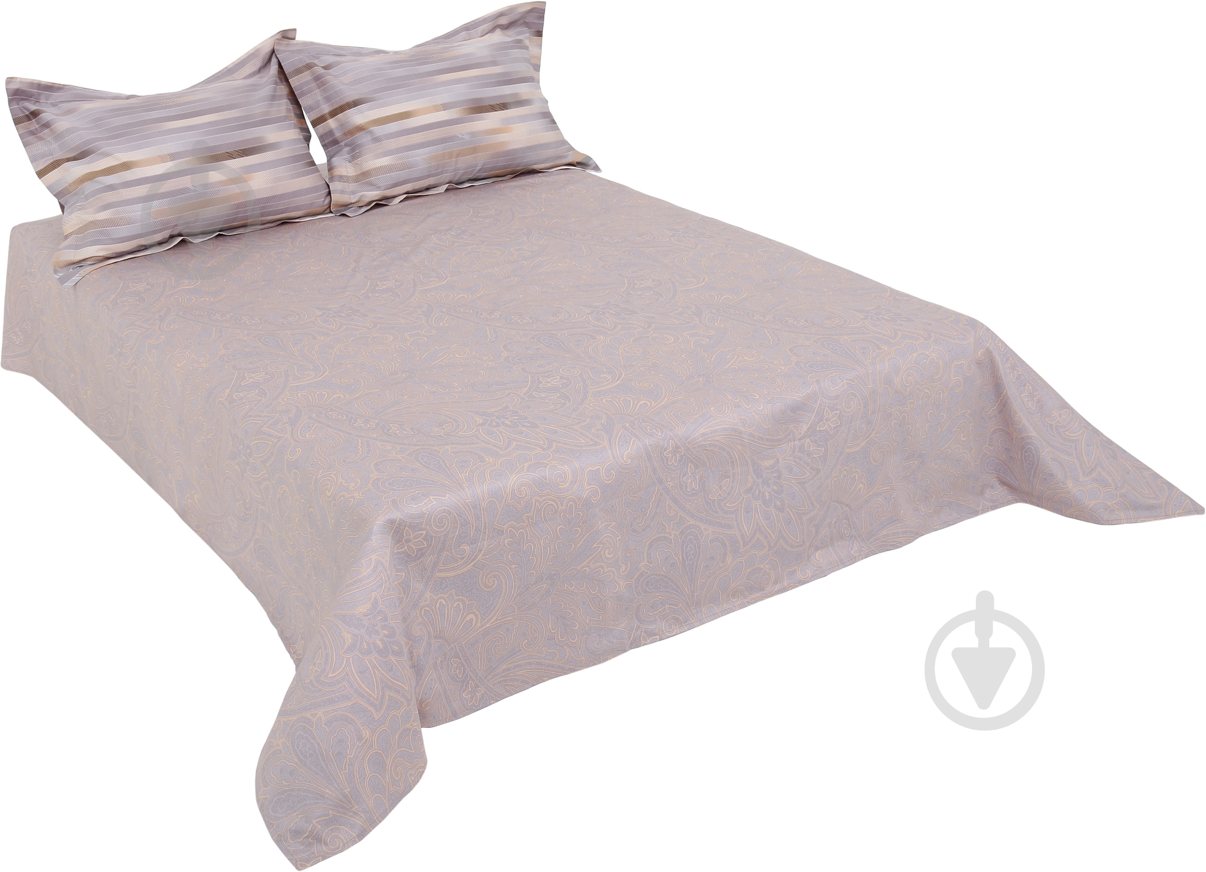 Комплект постельного белья Dusk 2,0 бежево-серый La Nuit - фото 2