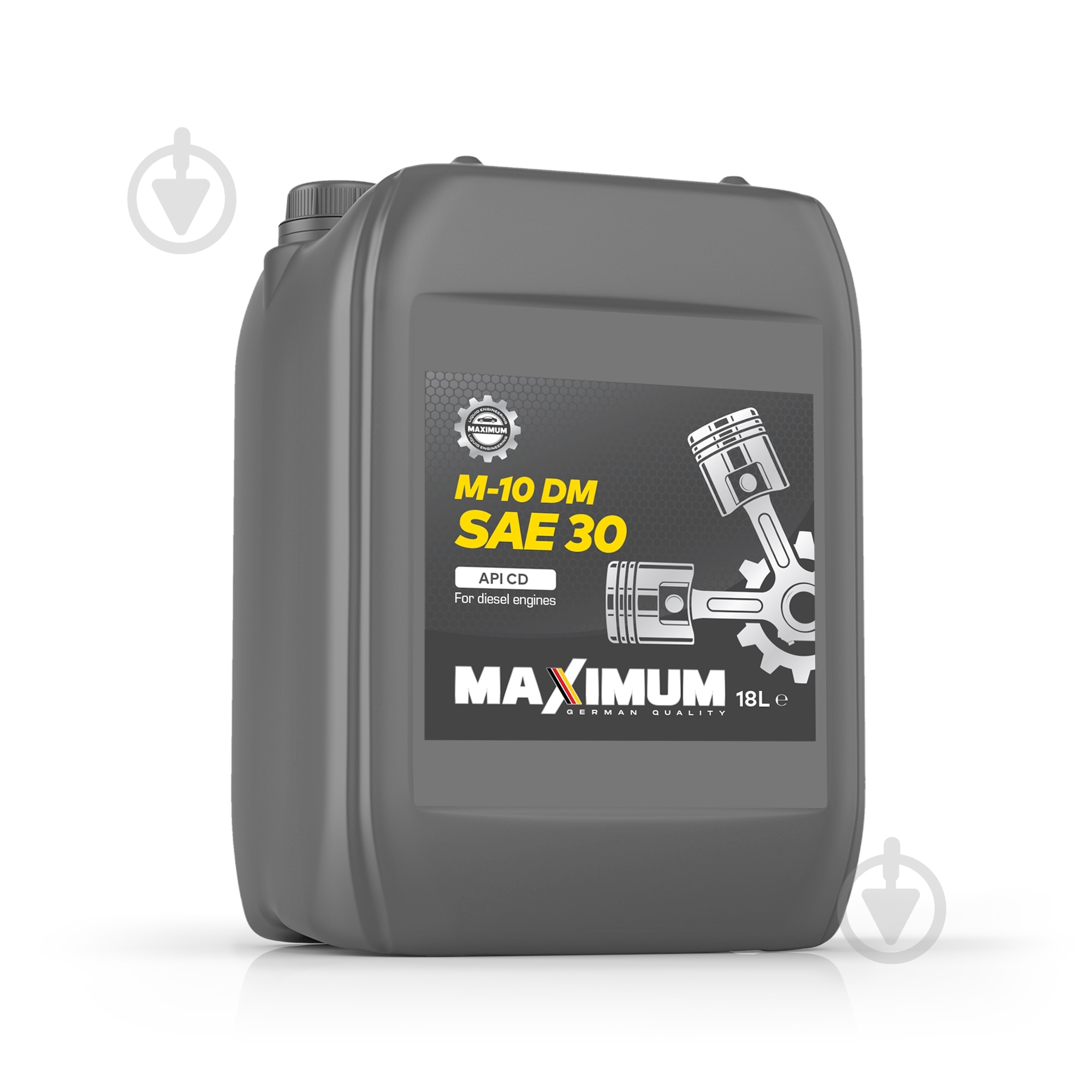 Моторна олива мінеральна Maximum М-10ДМ SAE 30 18 л - фото 1 Моторна олива мінеральна Maximum М-10ДМ SAE 30 18 л - фото 1