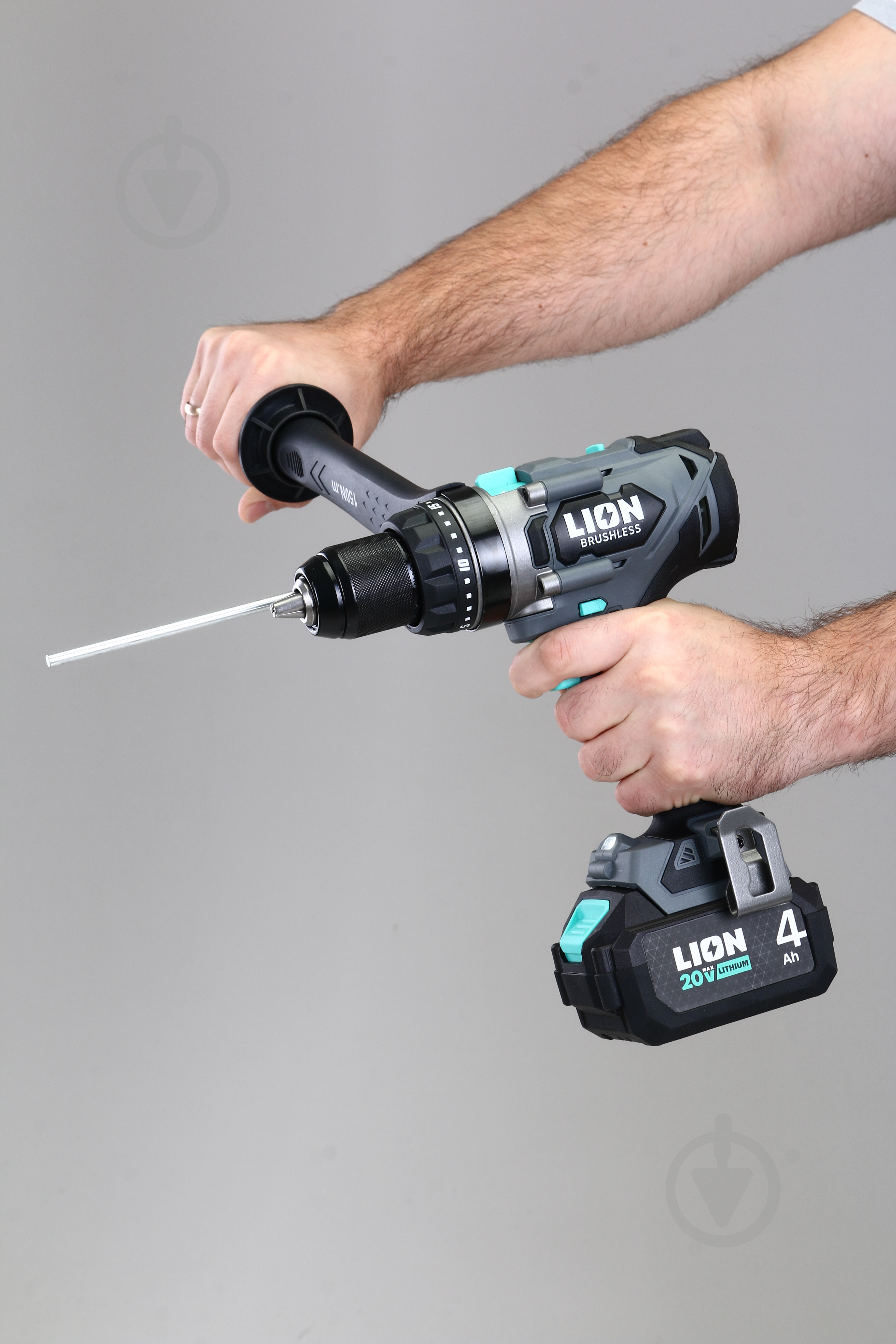 Шуруповерт ударный аккумуляторный LION BD4-20BL-150NM - фото 13