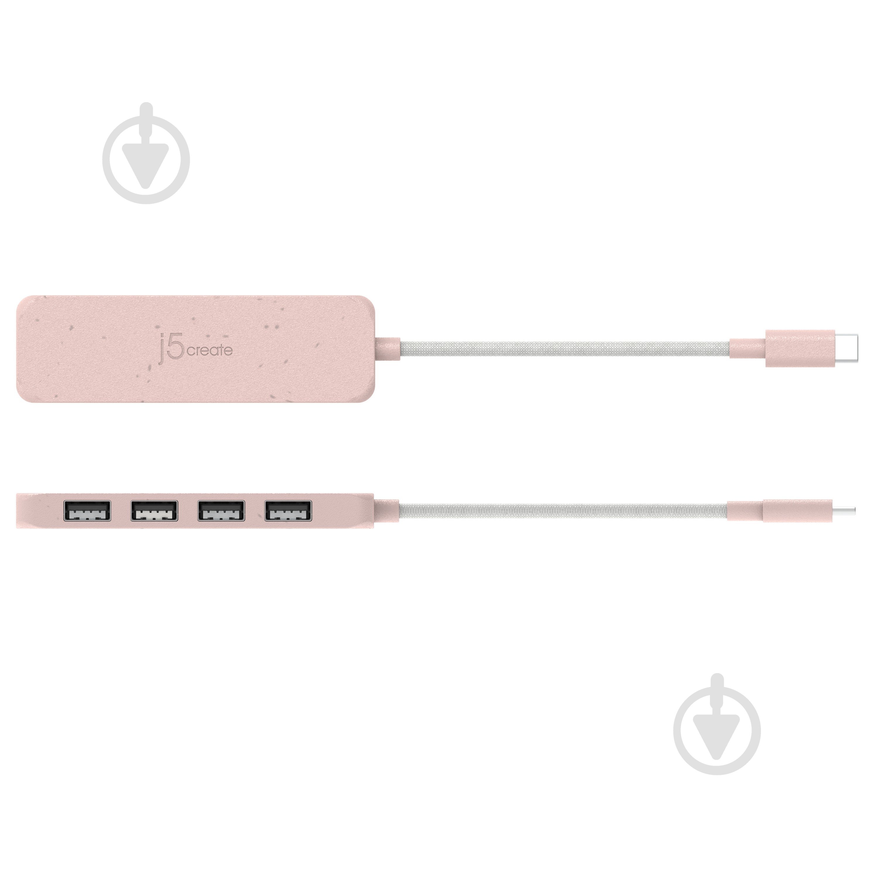 USB-хаб J5Create JCH341ER-N, USB 3.2, 10Gbps, USB-С на 4 USB-A - фото 4 USB-хаб J5Create JCH341ER-N, USB 3.2, 10Gbps, USB-С на 4 USB-A - фото 4