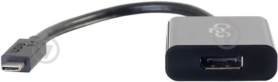 Адаптер C2G USB-C на Displayport черный (CG80521) - фото 1