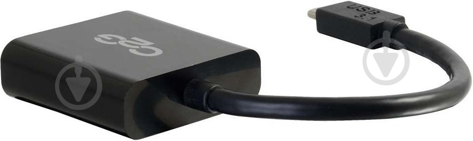 Адаптер C2G USB-C на Displayport черный (CG80521) - фото 3