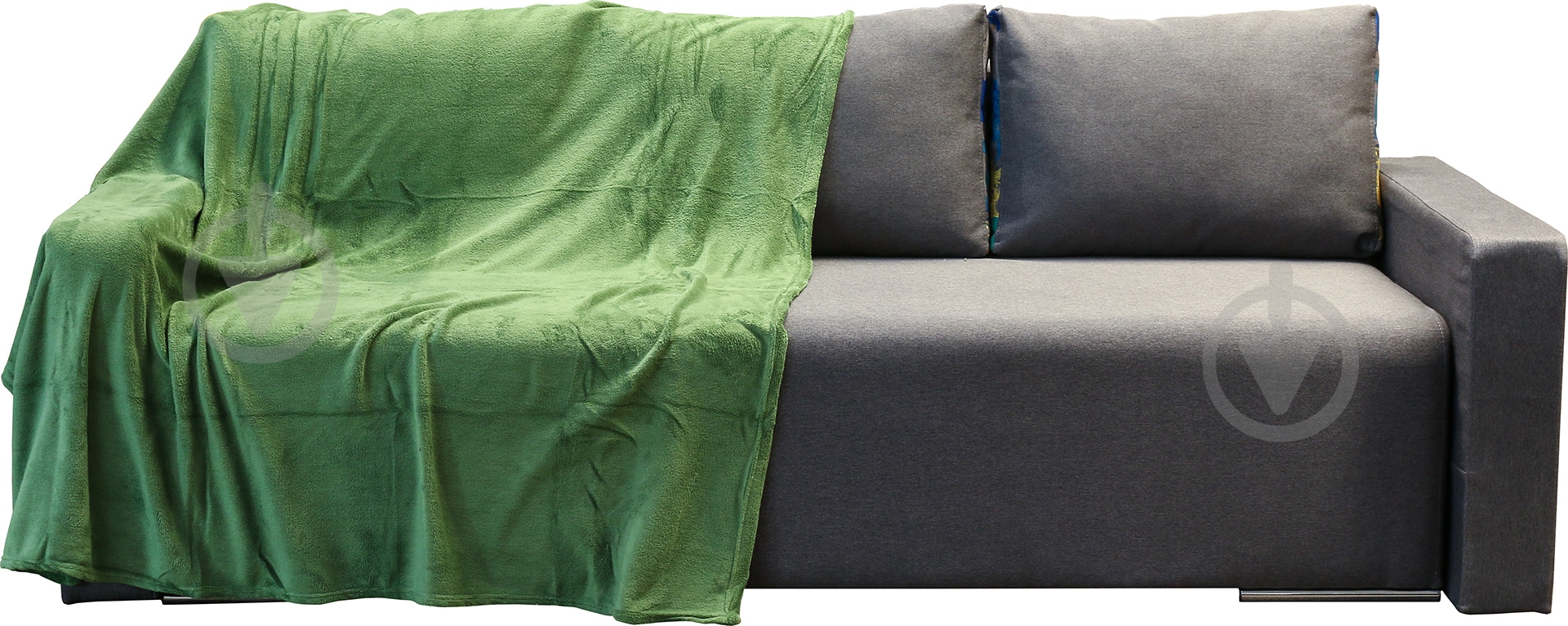 Плед Капуста 160x200 см зеленый UP! (Underprice) - фото 1