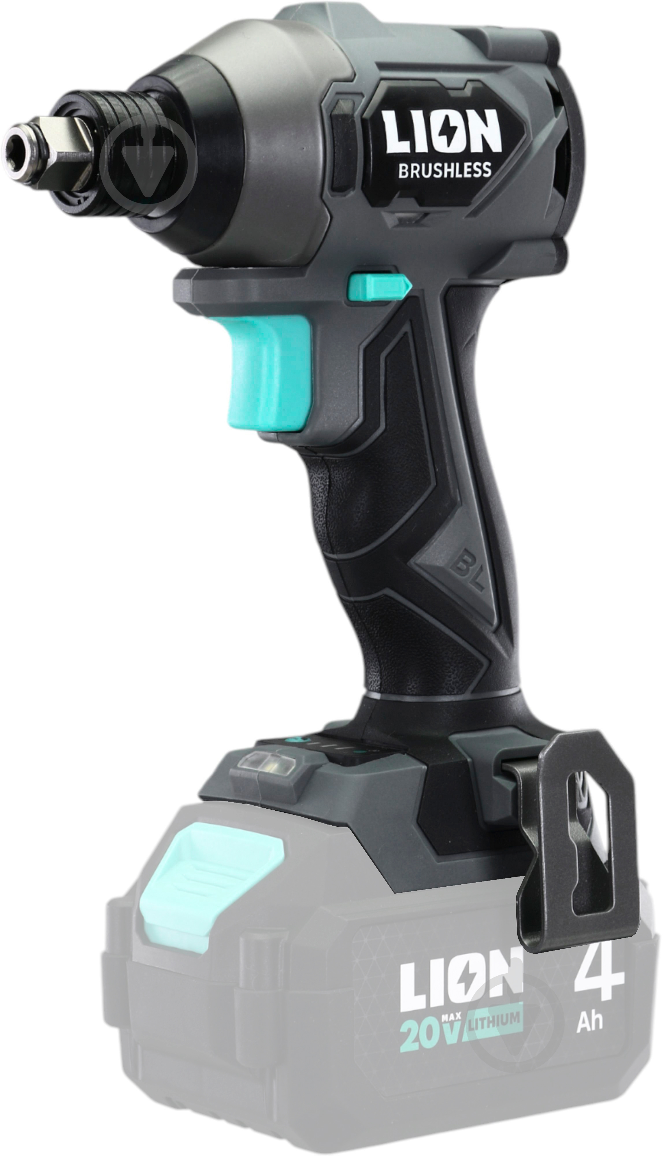 Гайковерт аккумуляторный LION BW1-20BL-280NM 280 Нм - фото 1