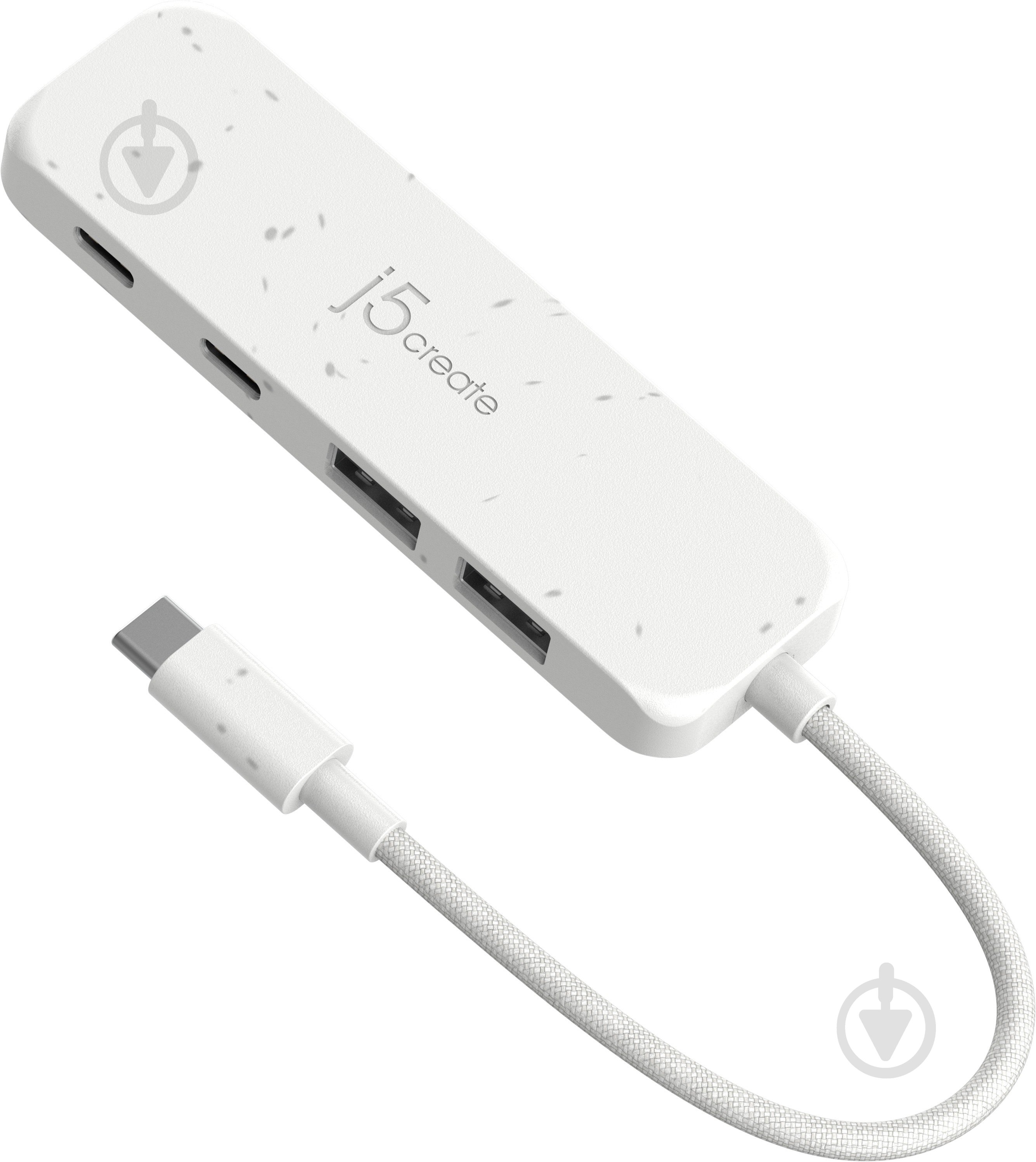 USB-хаб J5Create JCH342EW-N, USB 3.2, 10Gbps, USB-С на 2 USB-A/2 USB-С - фото 1 USB-хаб J5Create JCH342EW-N, USB 3.2, 10Gbps, USB-С на 2 USB-A/2 USB-С - фото 1