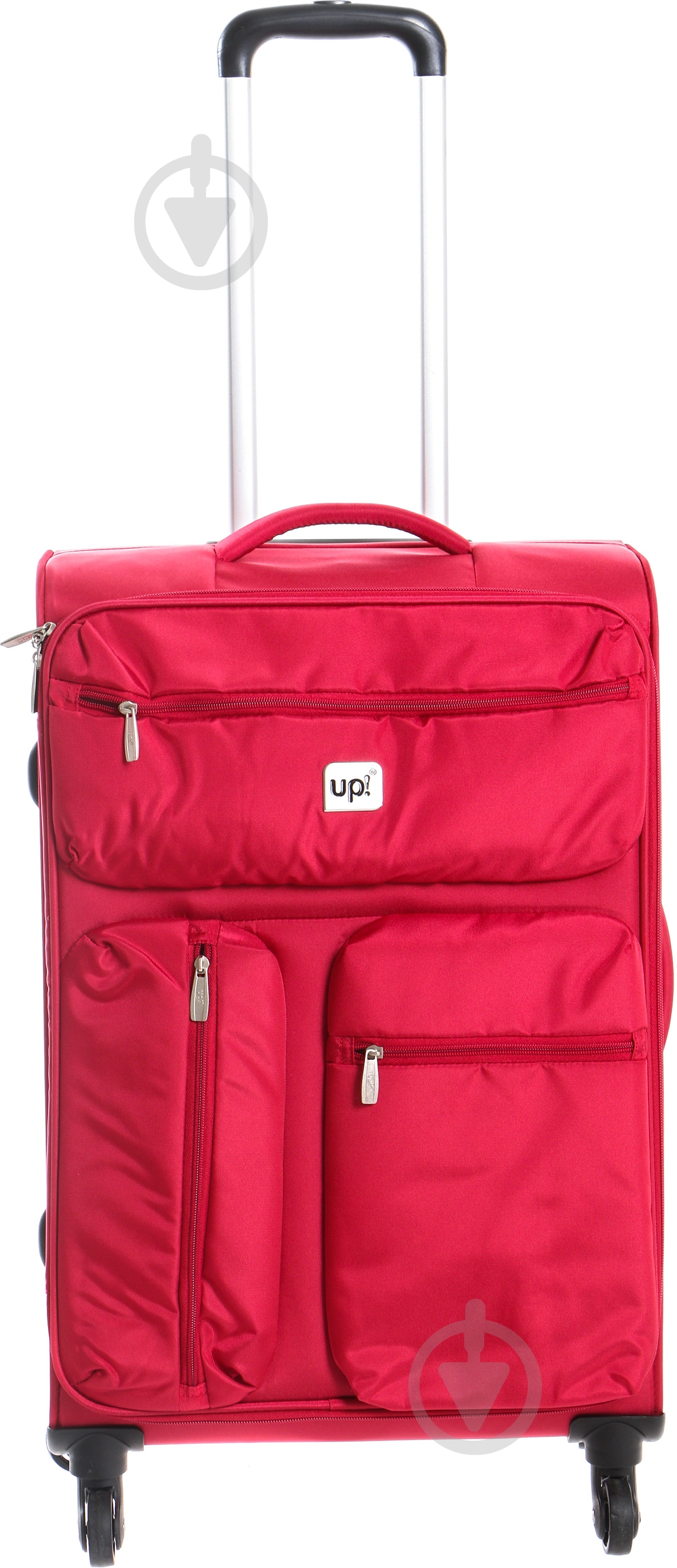 Чемодан UP! (Underprice) 50 л красный 1510NC 60x41x20 см - фото 2