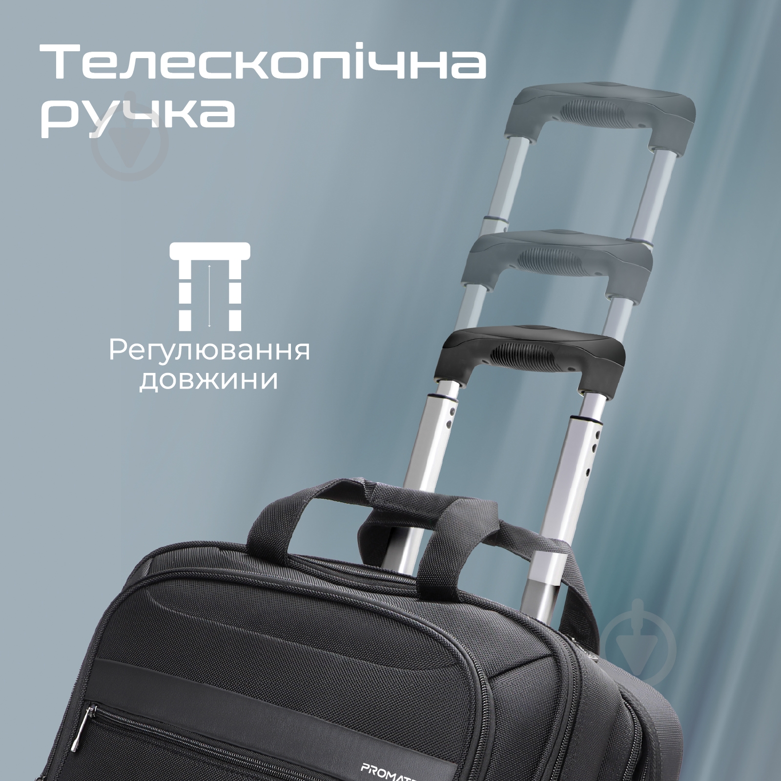 Сумка для ноутбука Promate 16" black (persona-tr) - фото 3 Сумка для ноутбука Promate 16" black (persona-tr) - фото 3