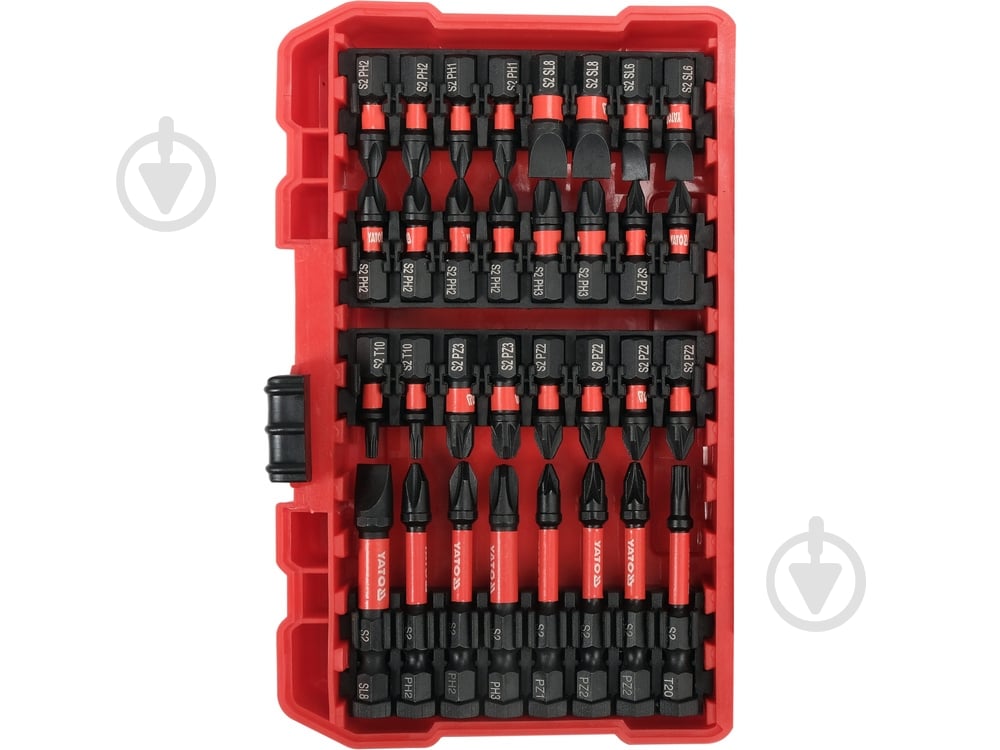 Набір насадок YATO 54 шт. YT-04617 - фото 2 Набір насадок YATO 54 шт. YT-04617 - фото 2
