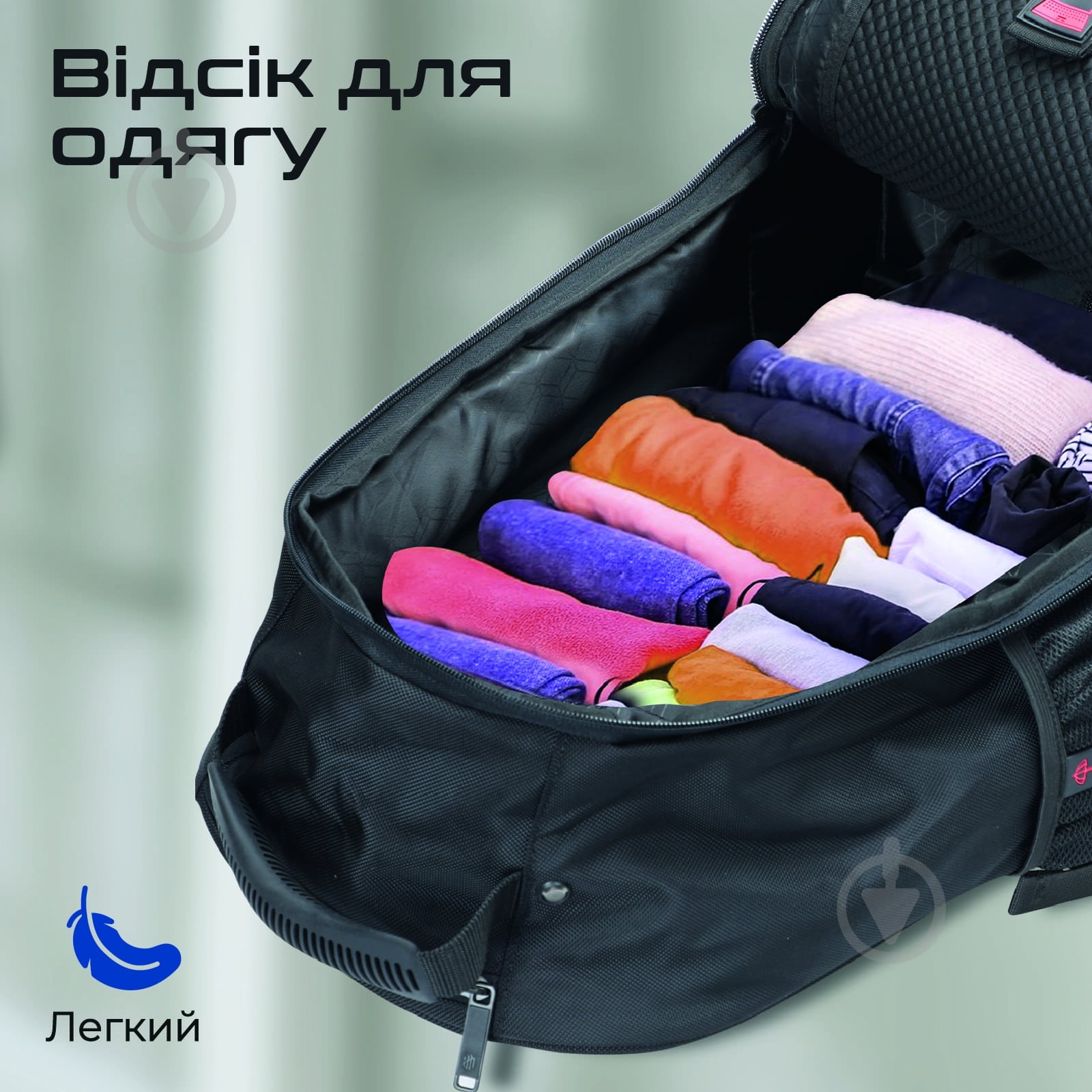 Рюкзак для ноутбука Promate 15.6" black (compact-tr) - фото 5