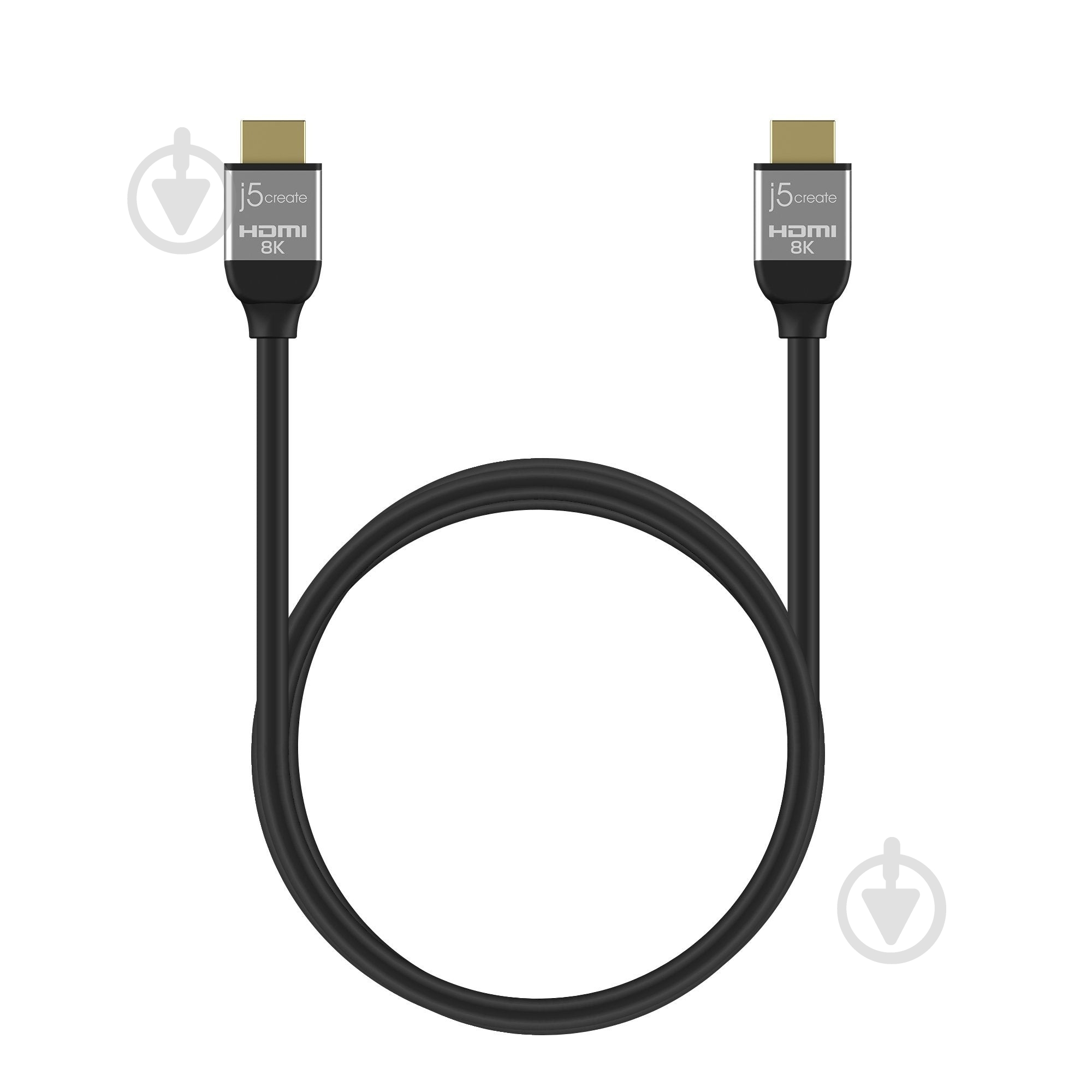Кабель J5Create HDMI V.2.1, 8К 60Гц 2 м black (JDC53-N) - фото 3