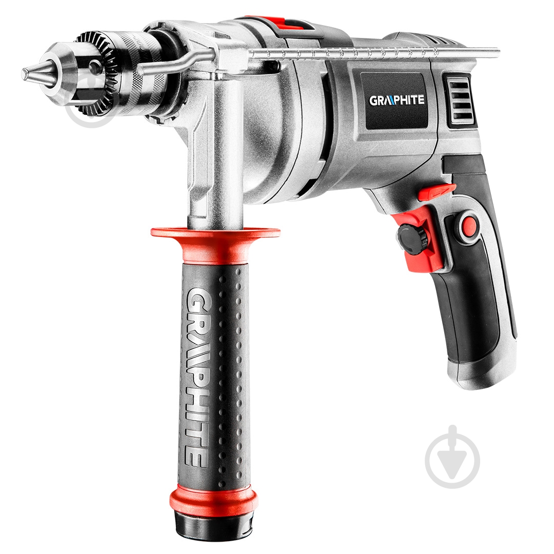 Дрель ударная GRAPHITE 58G738 - фото 1