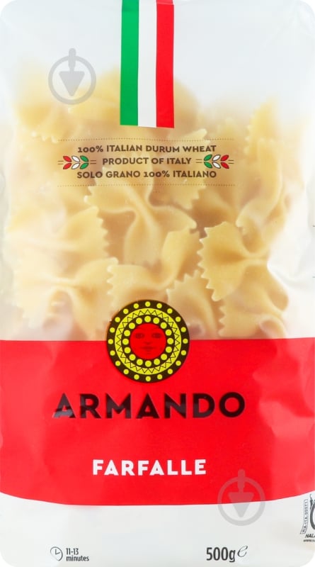 Макарони Armando Farfalle 500 г - фото 1