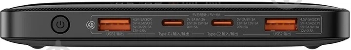 Повербанк BASEUS Blade 20000 mAh black (PPBL000301) - фото 5 Повербанк BASEUS Blade 20000 mAh black (PPBL000301) - фото 5