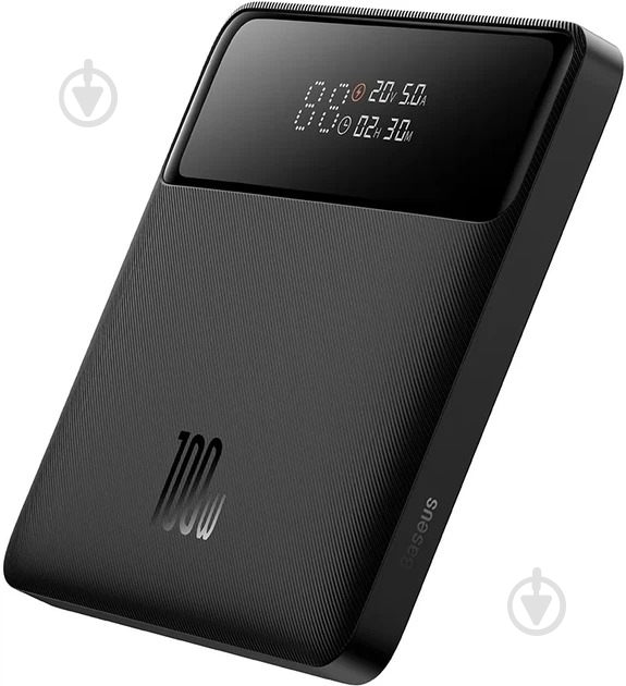 Повербанк BASEUS Blade 20000 mAh black (PPBL000301) - фото 2 Повербанк BASEUS Blade 20000 mAh black (PPBL000301) - фото 2