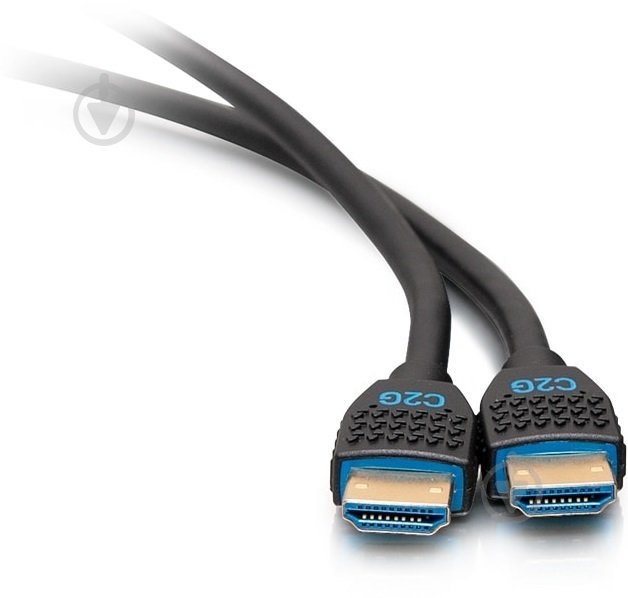 Кабель C2G HDMI 18Gbps 1,8 м черный (CG80982) - фото 2 Кабель C2G HDMI 18Gbps 1,8 м черный (CG80982) - фото 2