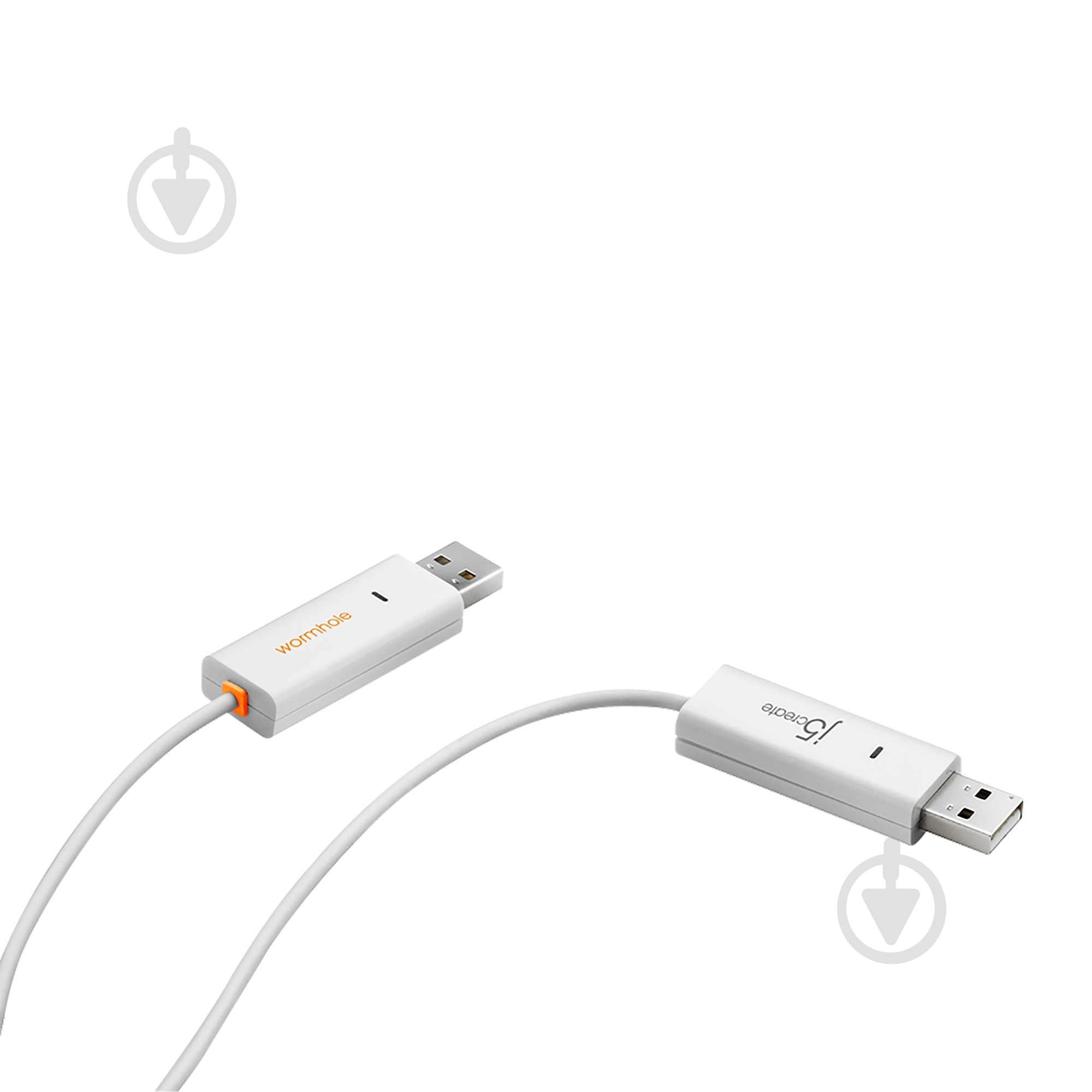 Адаптер USB-A/USB-A, Windows & Mac 1,8 м white (JUC400-N) - фото 3
