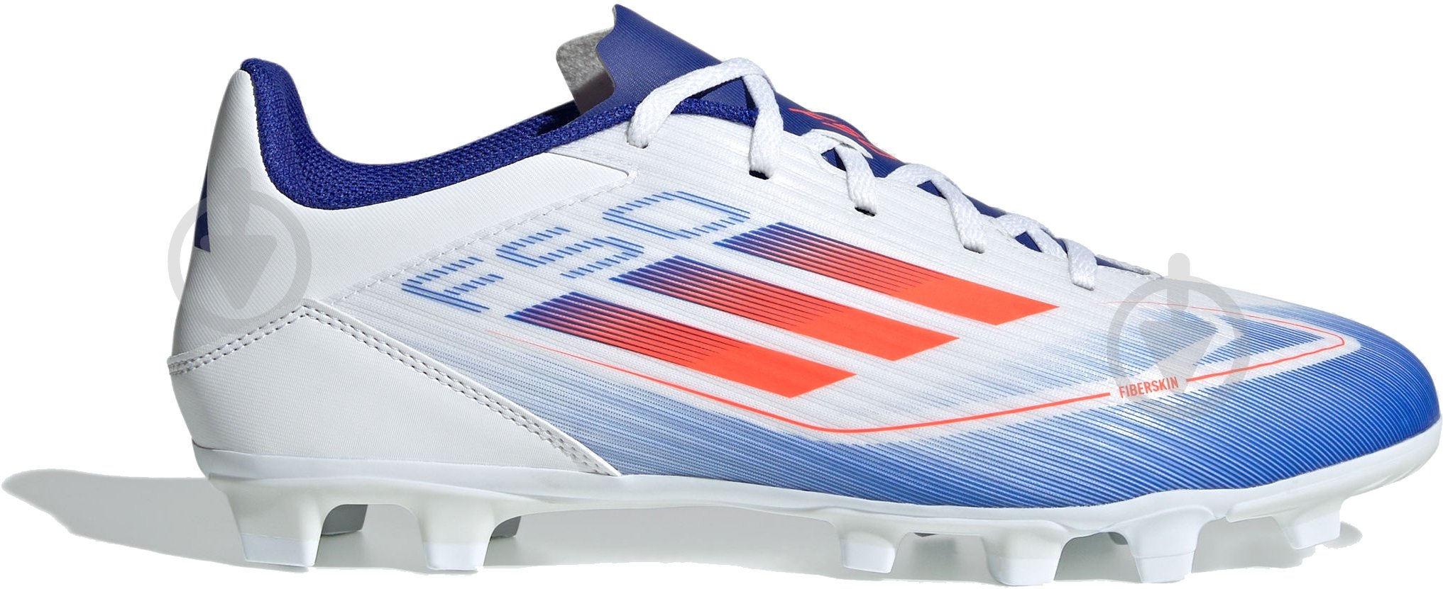 Бутсы Adidas F50 CLUB FXG IE0611 р.42 белый - фото 1