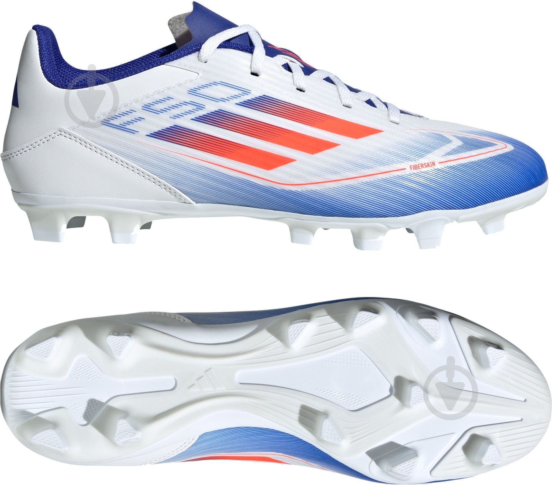 Бутсы Adidas F50 CLUB FXG IE0611 р.42 белый - фото 10