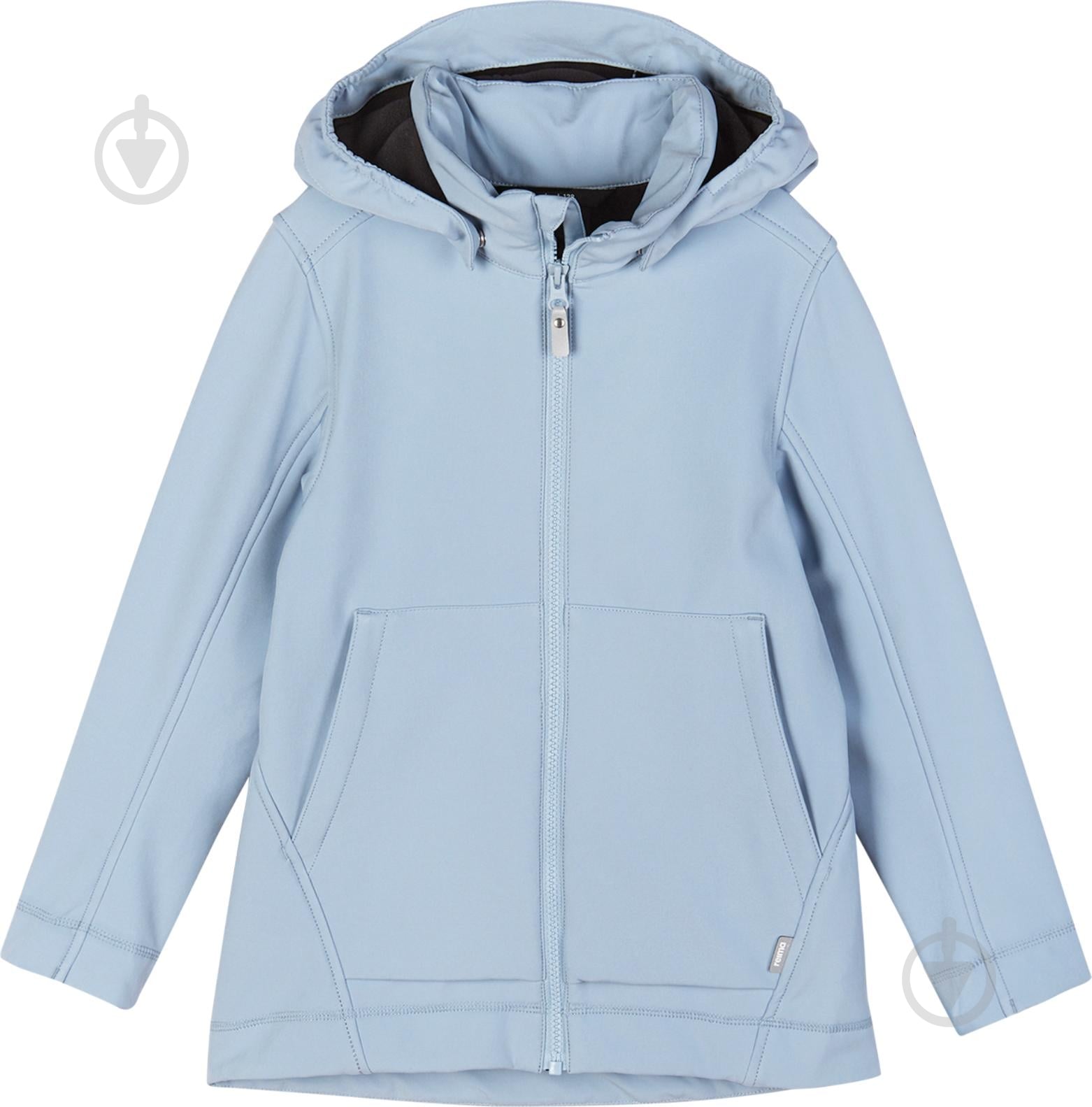 Куртка для девочек Reima Softshell Espoo р.110 синий 531564-9520 - фото 1