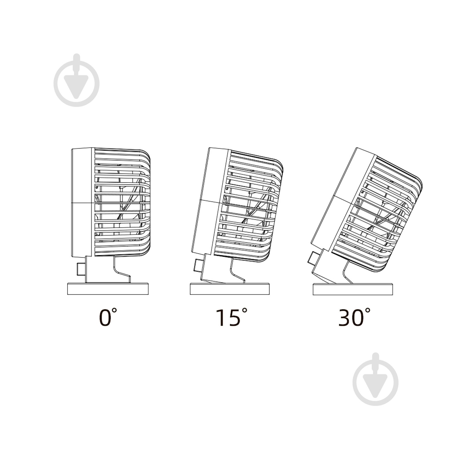 Вентилятор Xo MF82 beige - фото 3