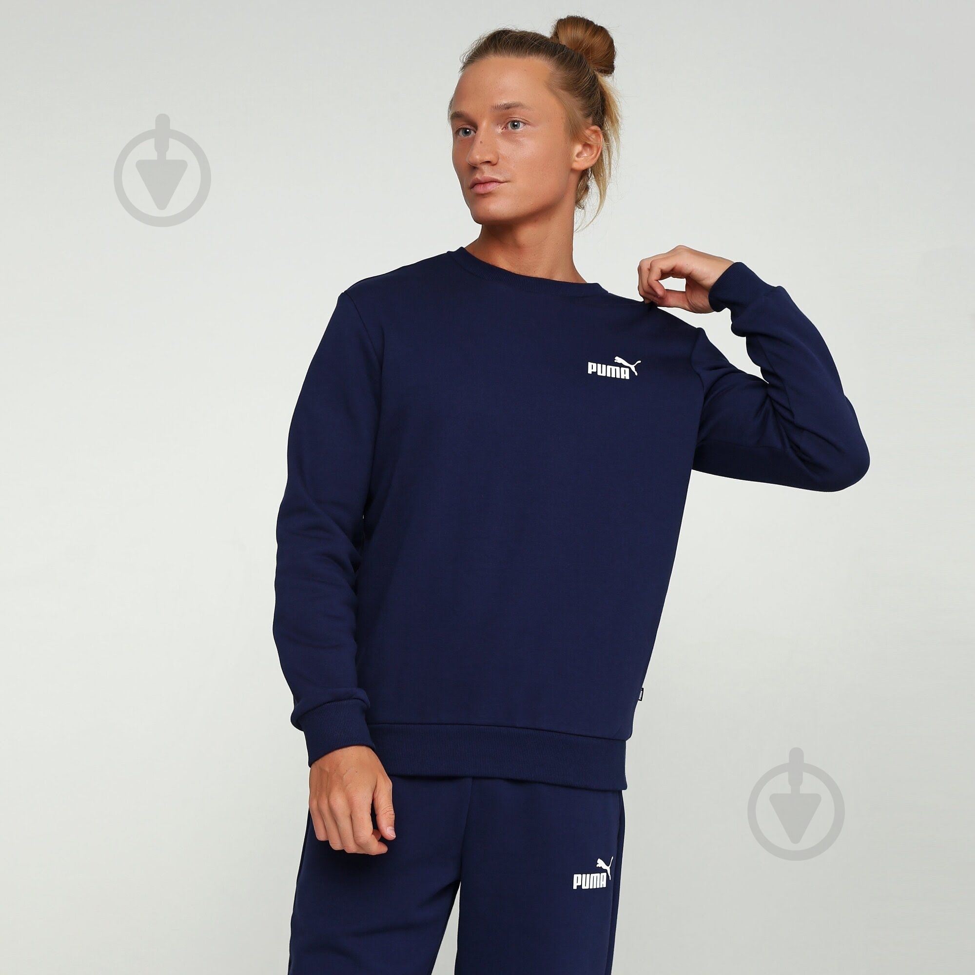 Джемпер Puma ESS LOGO CREW SWEAT FL MEDIUM 851748-06 р.XL синий - фото 5