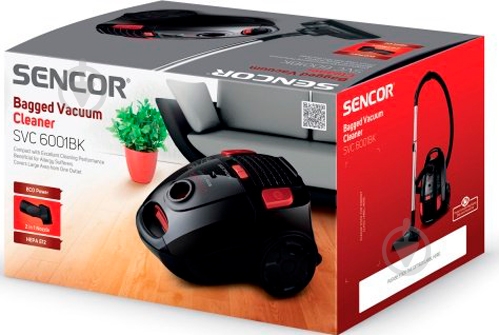 Пылесос Sencor SVC6001BK-EUE3 black - фото 21