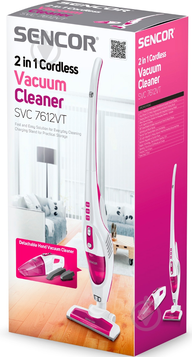 Пылесос Sencor SVC7612VT white - фото 11