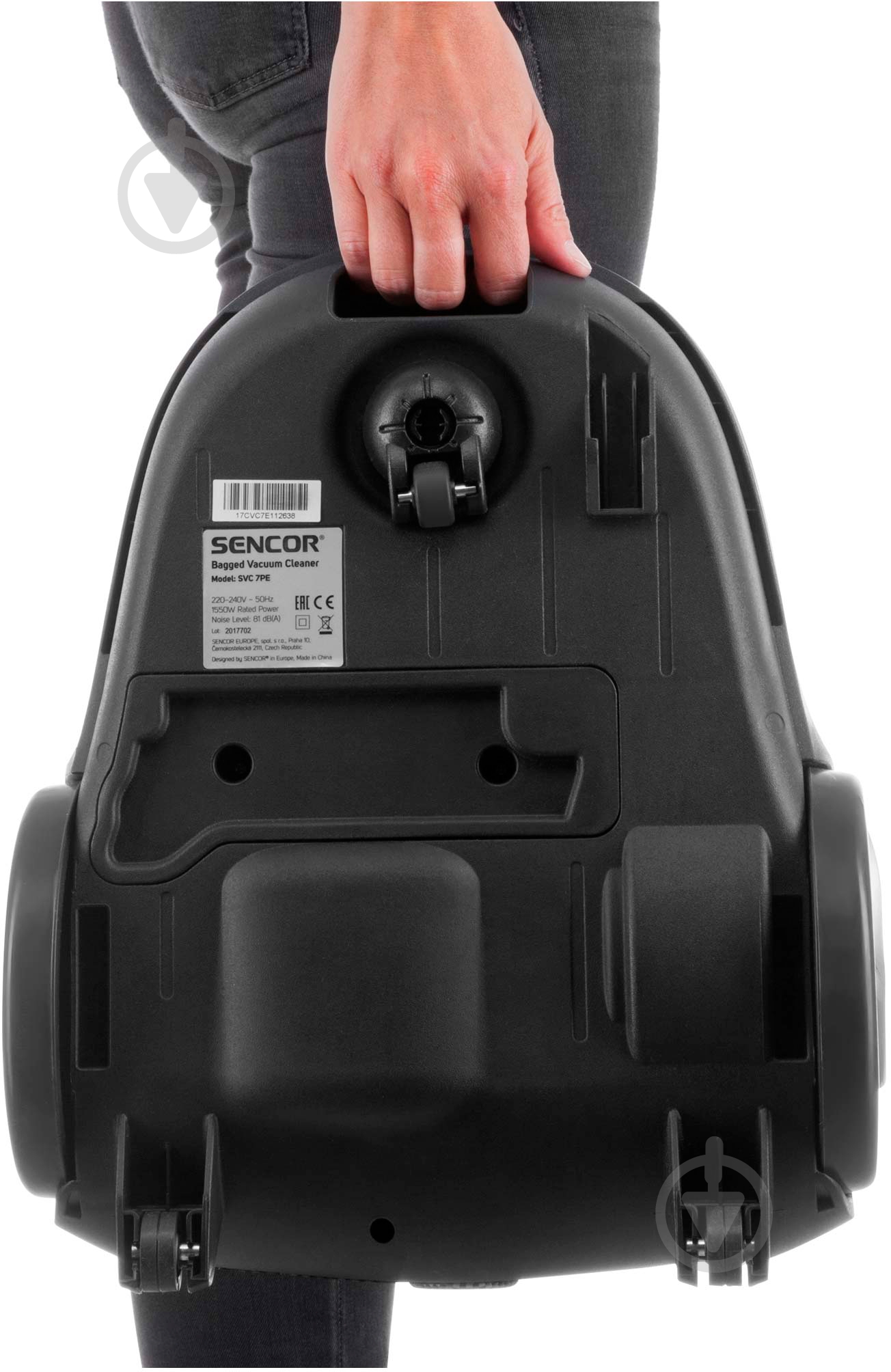 Пылесос Sencor SVC7PE black - фото 22